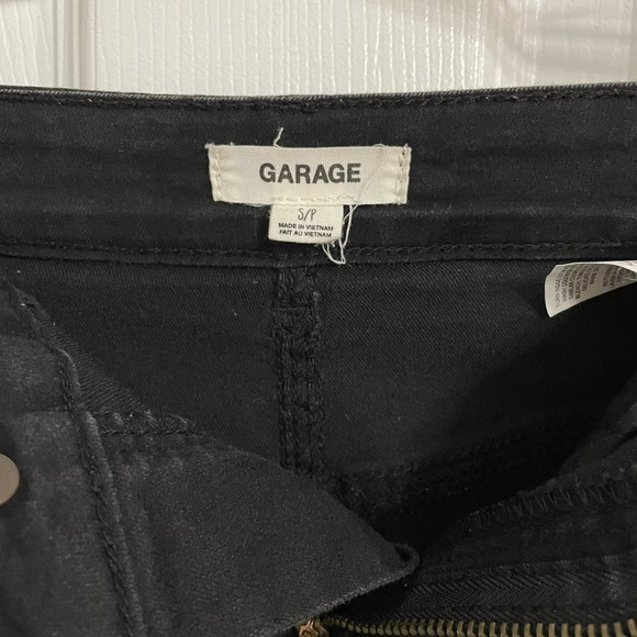 GARAGE black mini skirt - Picture 6 of 9